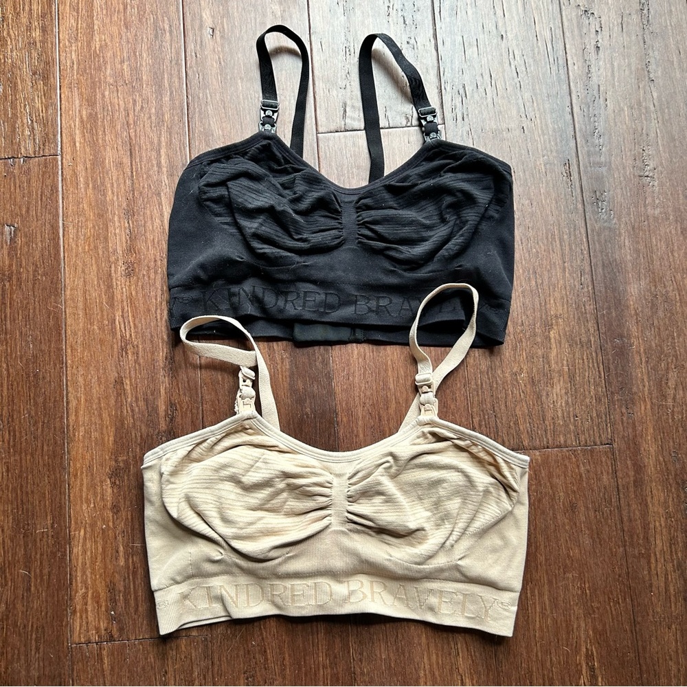 2 Kindred Bravely hands free pumping and nursing bra